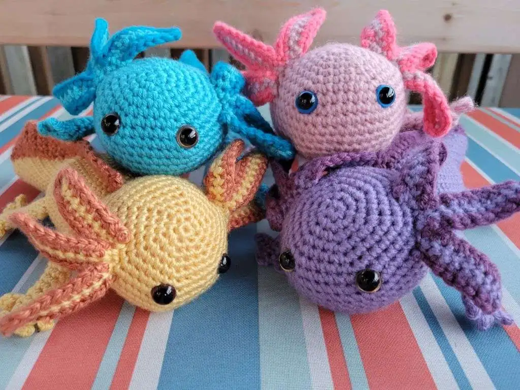 Image for Pattern: Axolotl - Amigurumi pattern