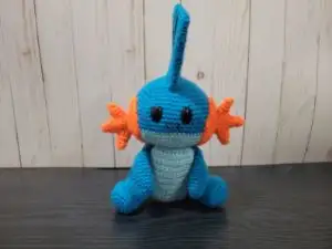 Thumbnail for Pattern: Mudkip - Free amigurumi pattern