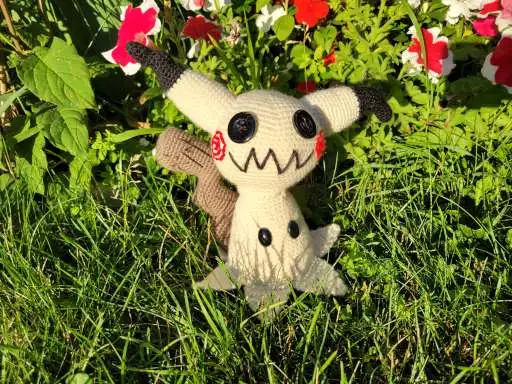 Finished Mimikyu front view