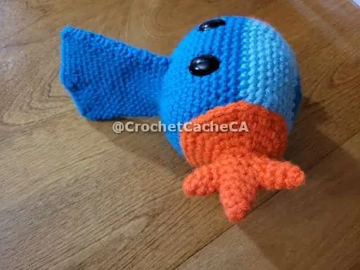 Crochet Chibi Mudkip Pokemon Amigurumi PDF Pattern - Amigurumiday