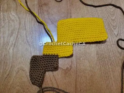 Finished Pikachu's tail